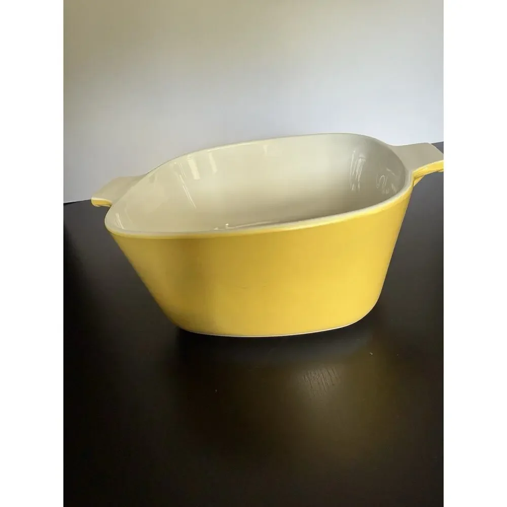 Vintage Corning Ware Harvest Gold P-1 3/4-B 1.75 Qt Casserole Dish - No Lid